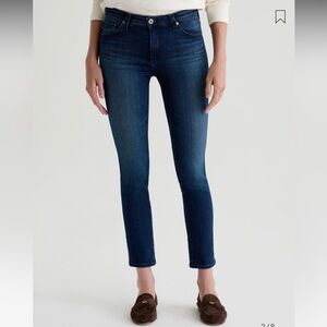 NWT AG Prima Ankle Cigarette Skinny Jeans in Classic Dark Wash (Epilogue)